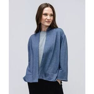 Ministry of Supply Oversized Fusion Terry Cardigan Sweatshirt Size XXS